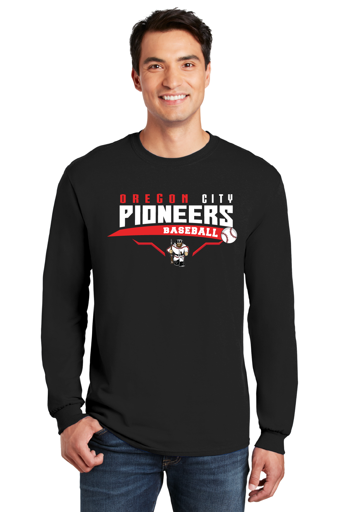 Baseball Black Longsleeve